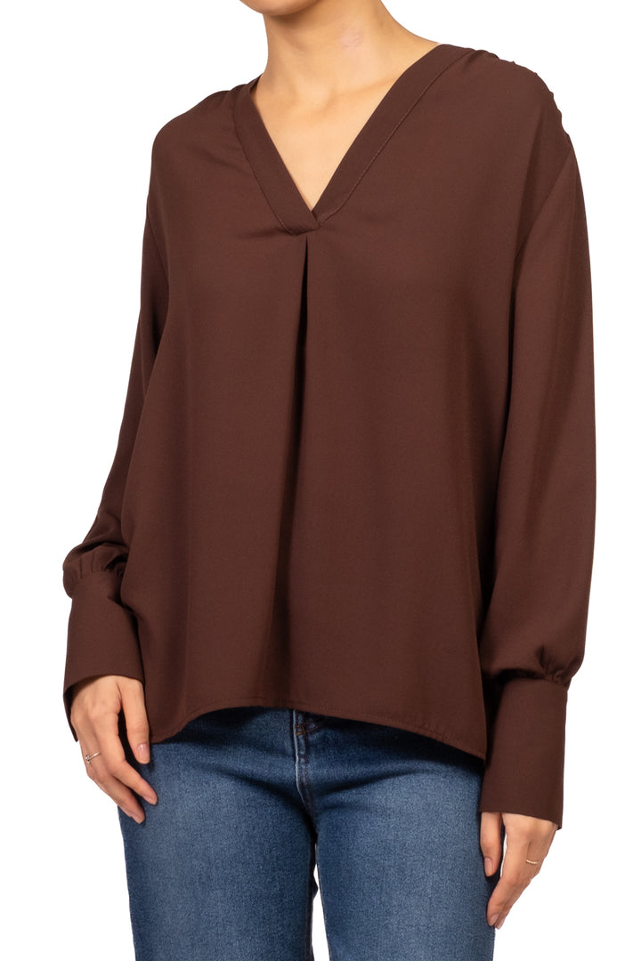 Emunà - Blusa scollo v Art. NOEMY
