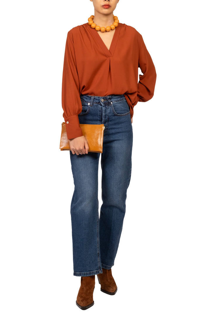 Emunà - Blusa scollo v Art. NOEMY