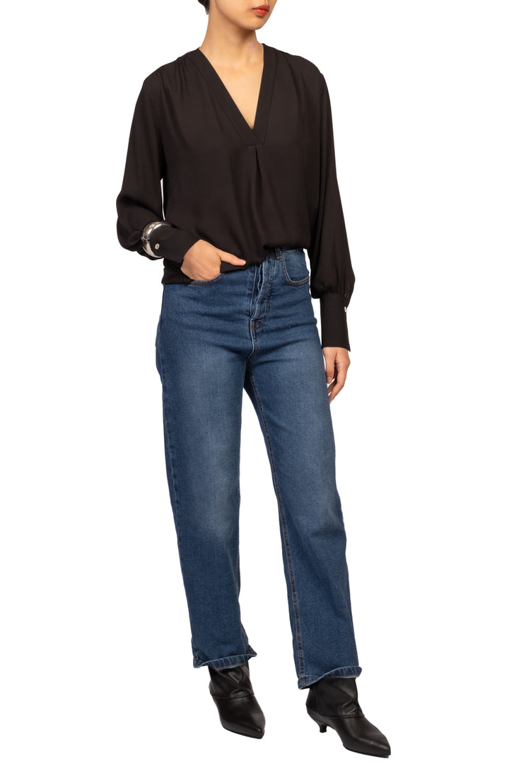 Emunà - Blusa scollo v Art. NOEMY