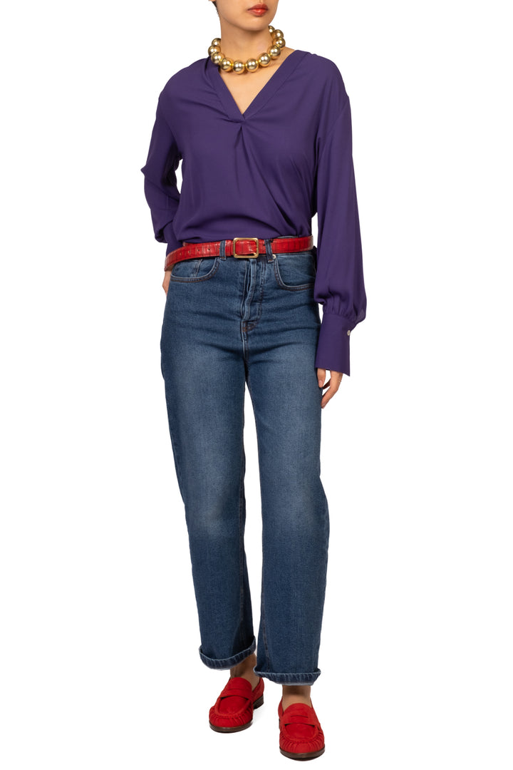 Emunà - Blusa scollo v Art. NOEMY