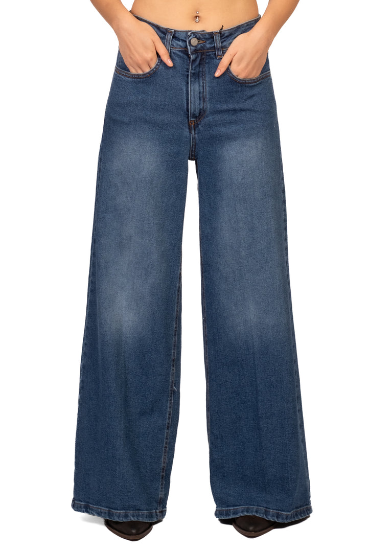 Tensione In - Jeans palazzo Art. P27-HIGRISE-DSW
