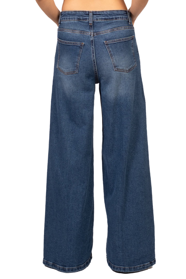 Tensione In - Jeans palazzo Art. P27-HIGRISE-DSW
