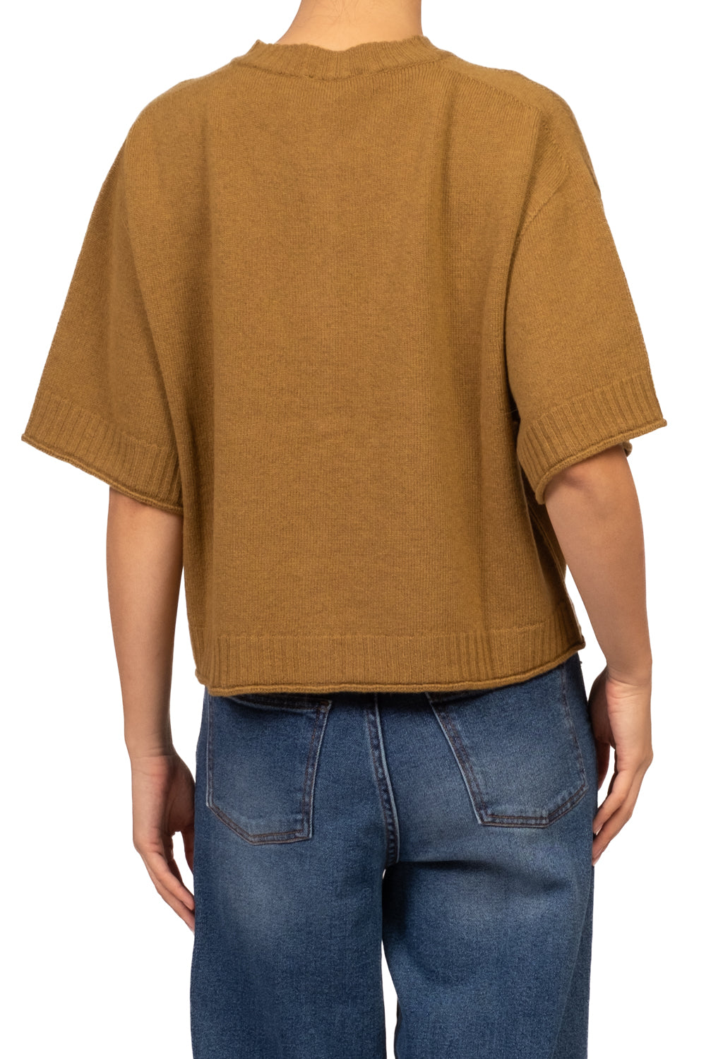 Kontatto - Cardigan mezza manica in lana Art. 3M1838CN