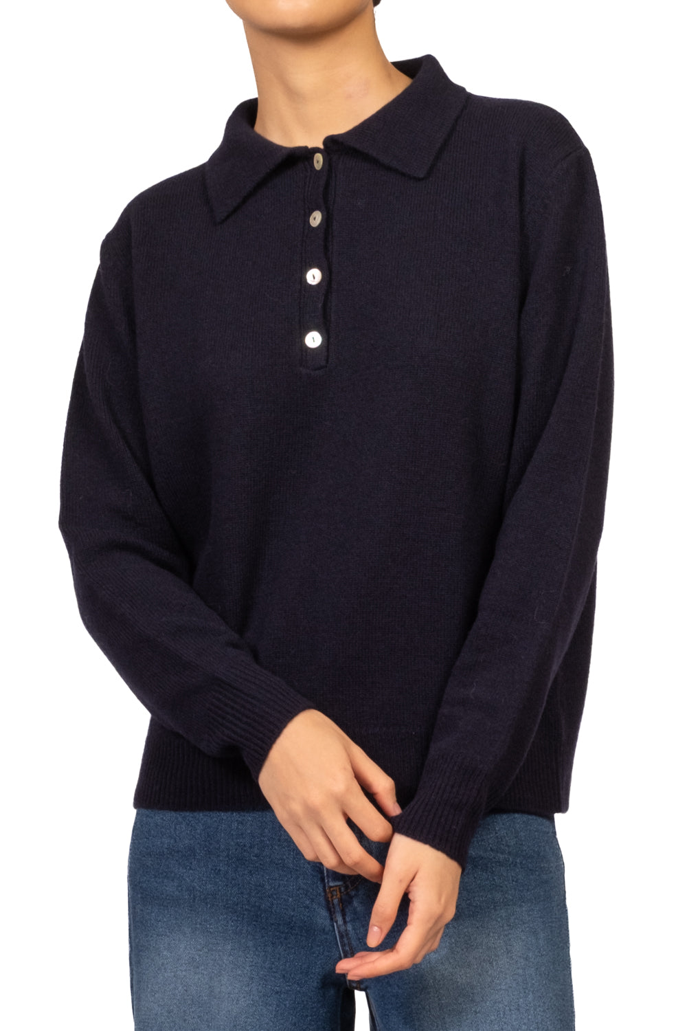 Kontatto - Maglia polo in lana Art. 3M1859C