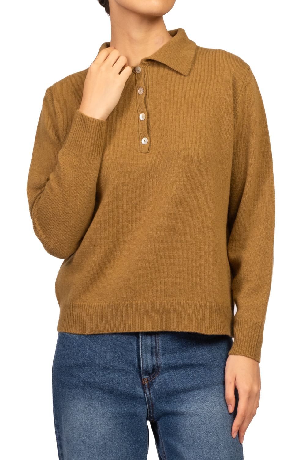 Kontatto - Maglia polo in lana Art. 3M1859C