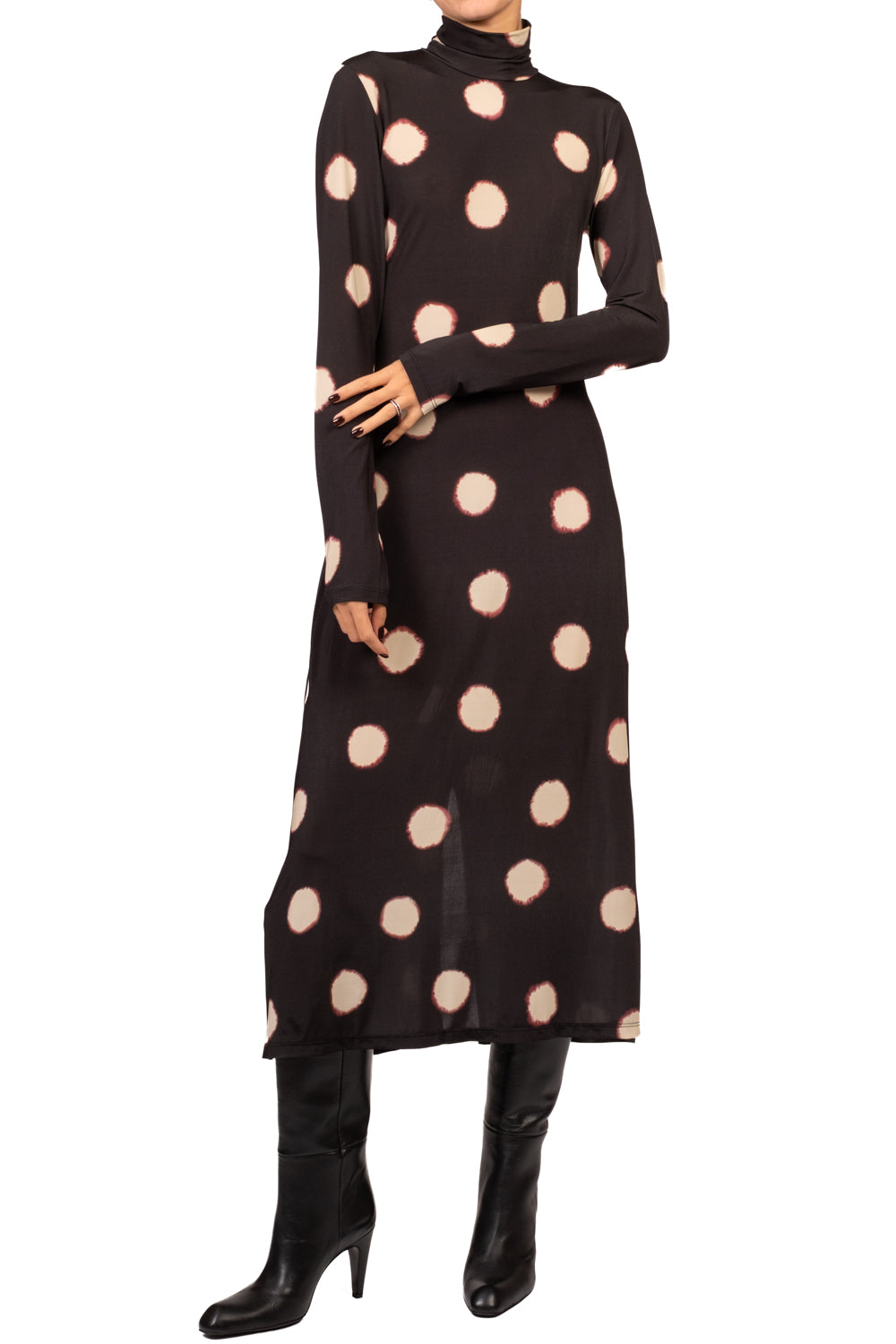 Tensione In - Abito fantasia pois Art. 40845