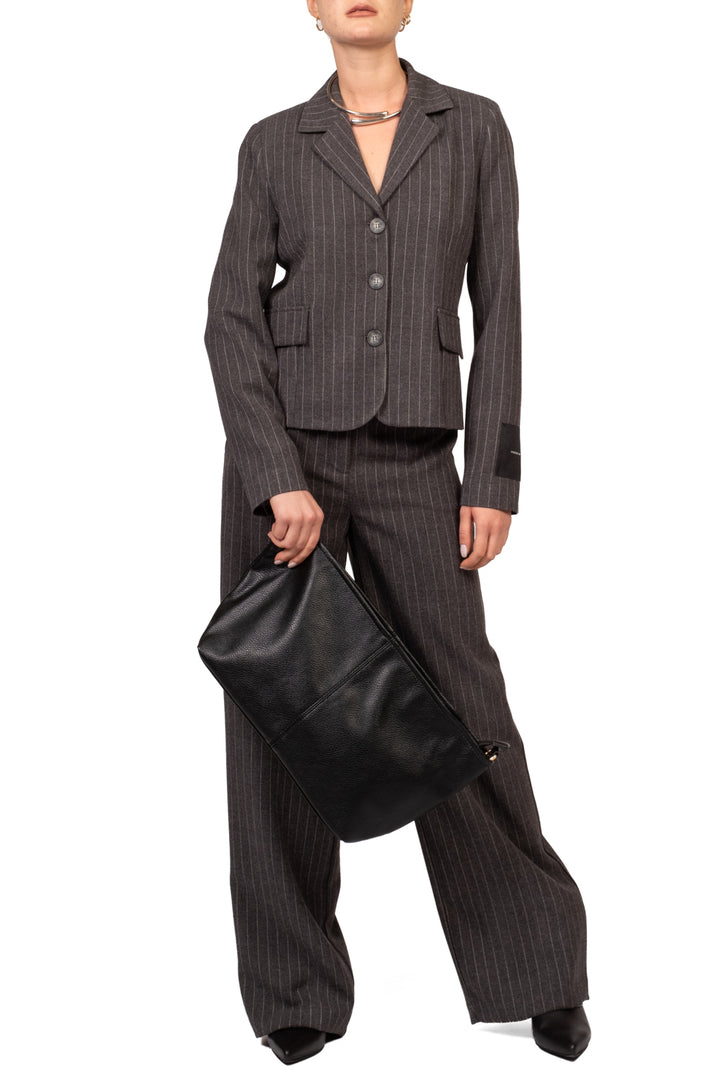 Tensione In - Pantalone palazzo gessato Art. 27P6610