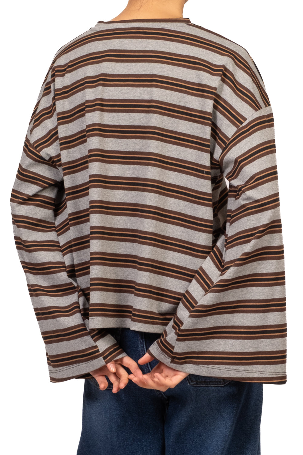 Vicolo - T-Shirt rigata manica campana Art. UAC0190