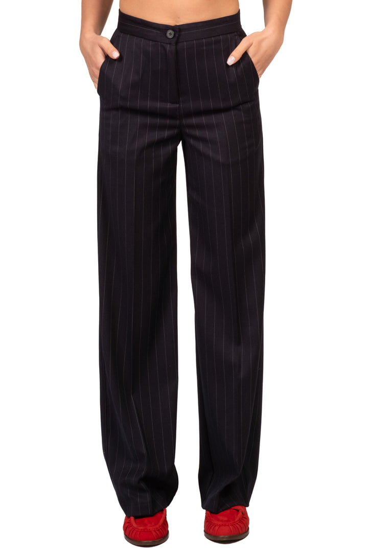 Vicolo - Pantalone gessato gamba dritta Art. TAC1564
