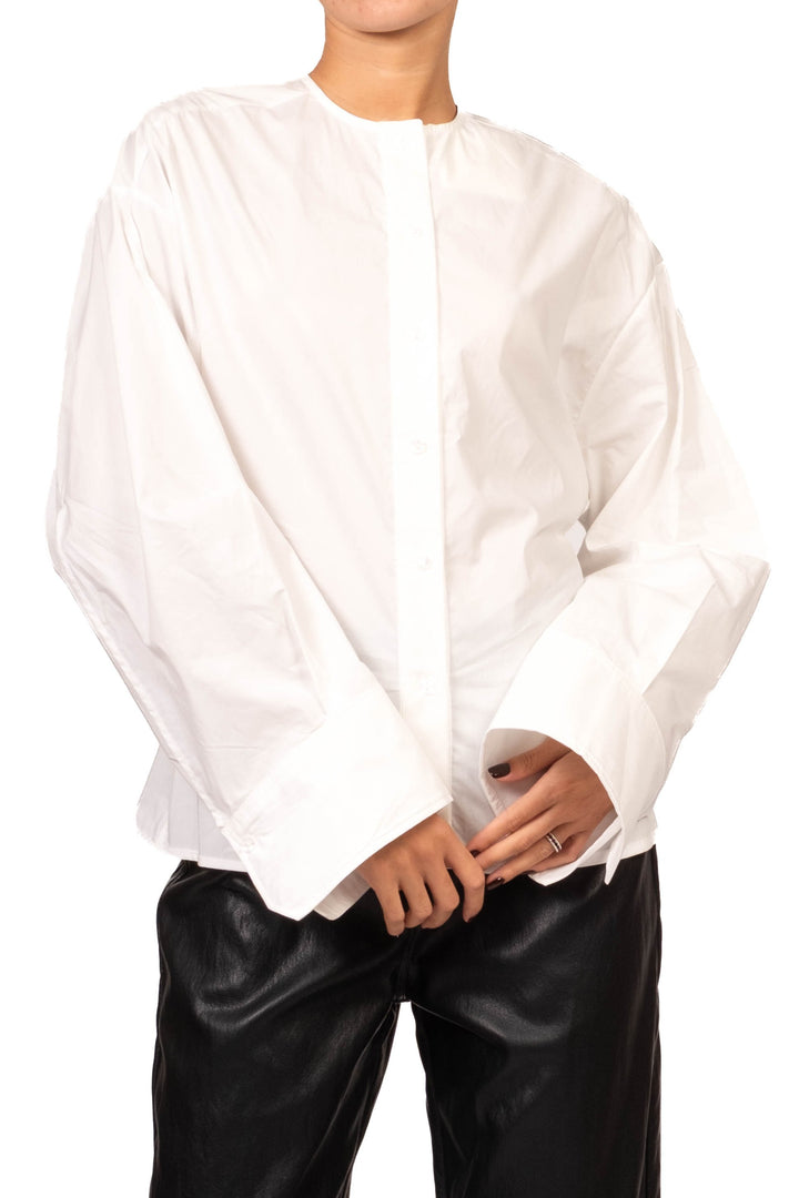 Tensione In - Camicia sfiancata collo coreano Art. W26C884
