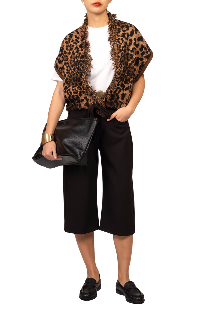 Tensione In - Bermuda con cintura Art. W26P785
