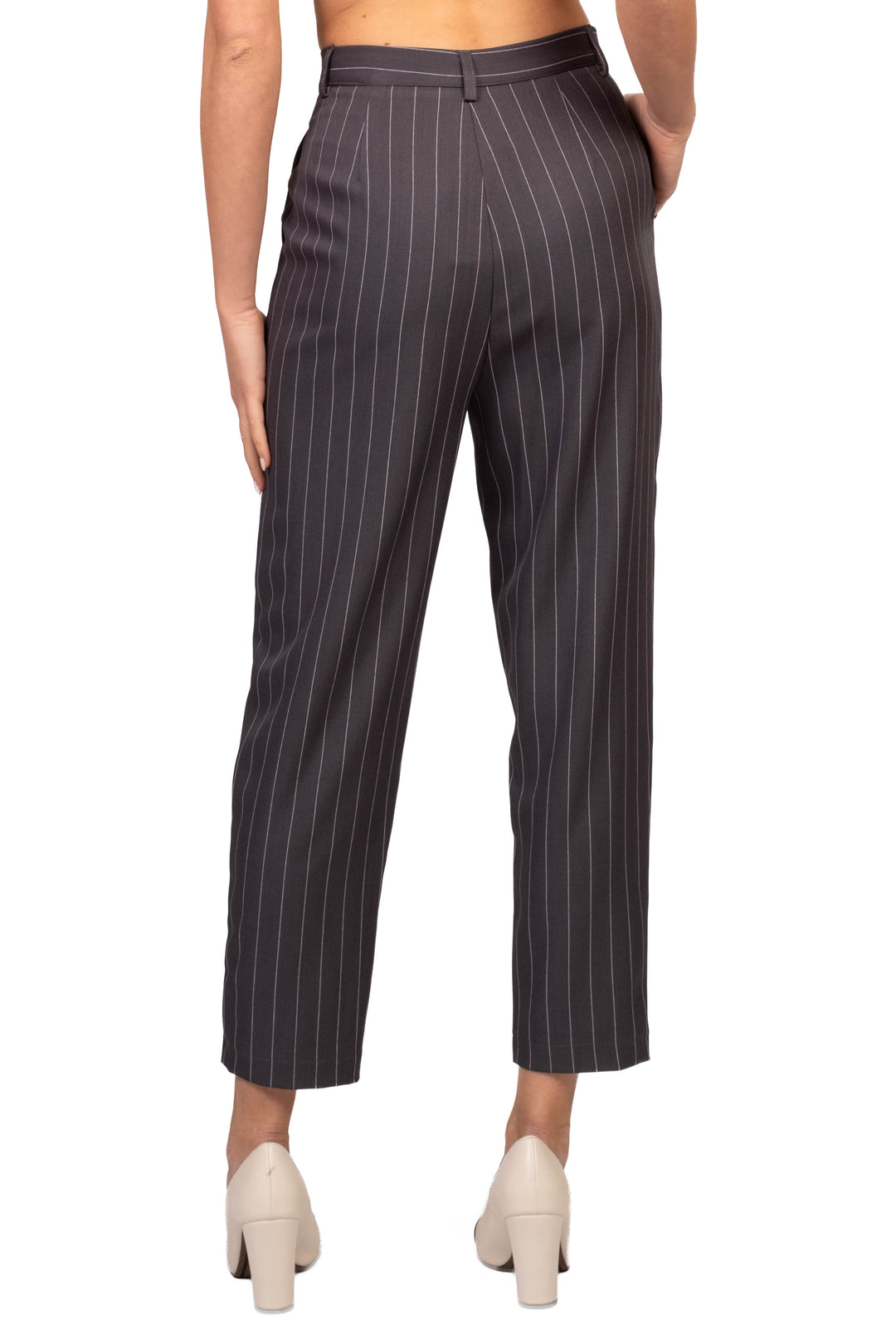 Vicolo - Pantalone sigaretta gessato Art. TAC1603