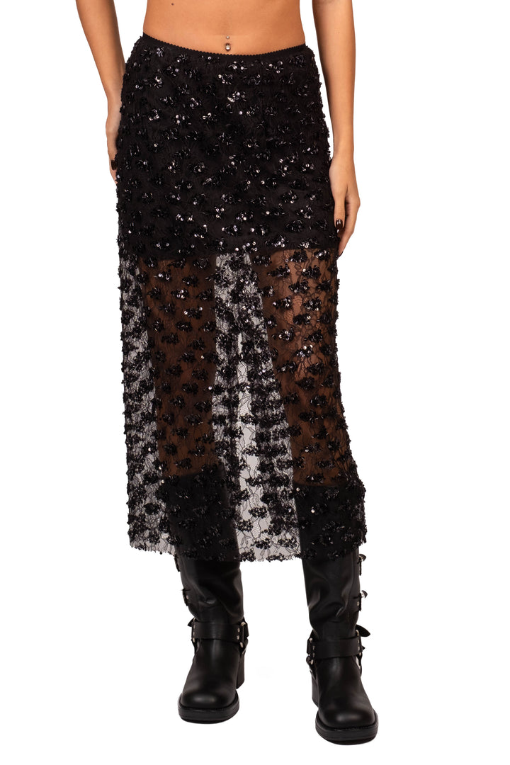 Dixie - Gonna con paillettes Art. GDEM2BD
