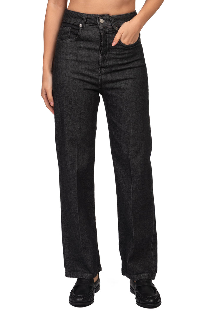 Tensione In - Jeans gamba dritta Art. P27-RIBCAGE-BLACK-0