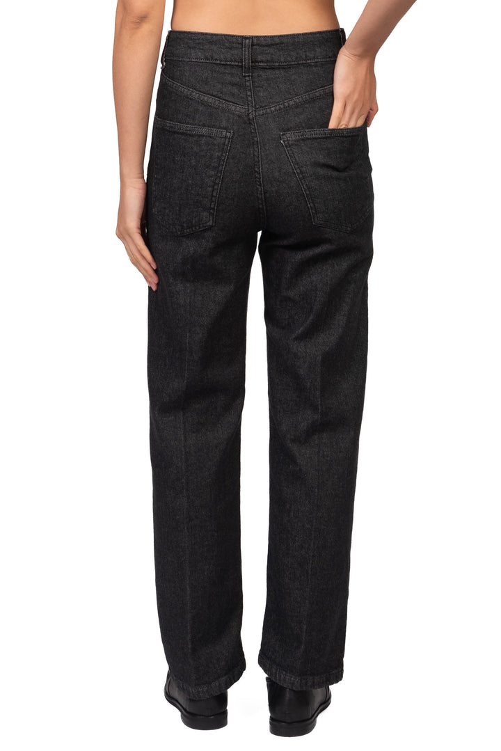 Tensione In - Jeans gamba dritta Art. P27-RIBCAGE-BLACK-0