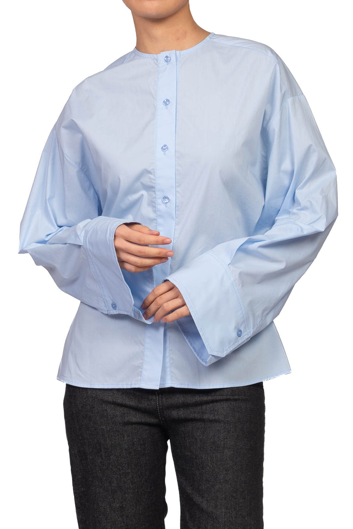 Tensione In - Camicia sfiancata collo coreano Art. W26C884