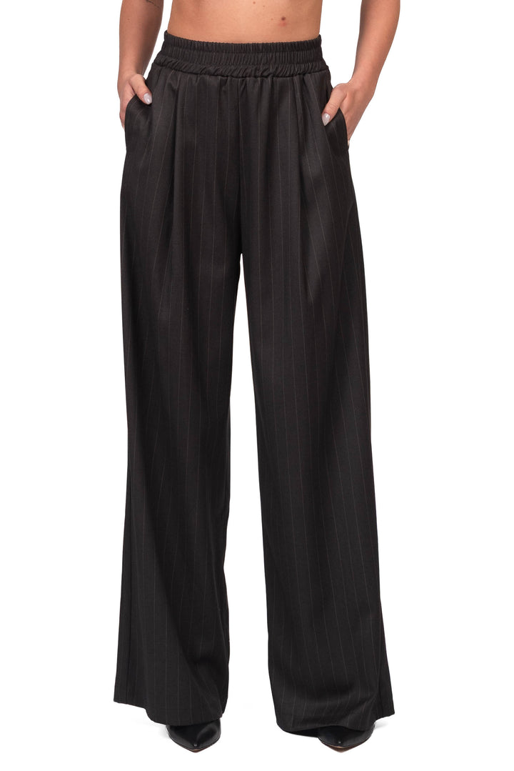 Vicolo - Completo gessato blusa e pantalone Art. TAC1587