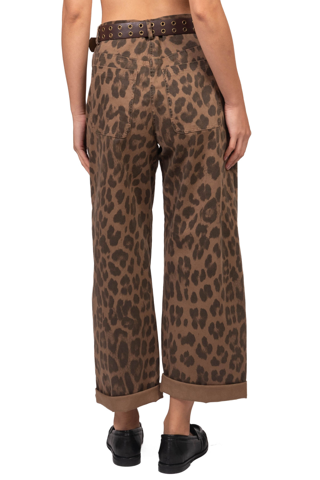 Vicolo - Pantalone baggy animalier Art. TAC1537