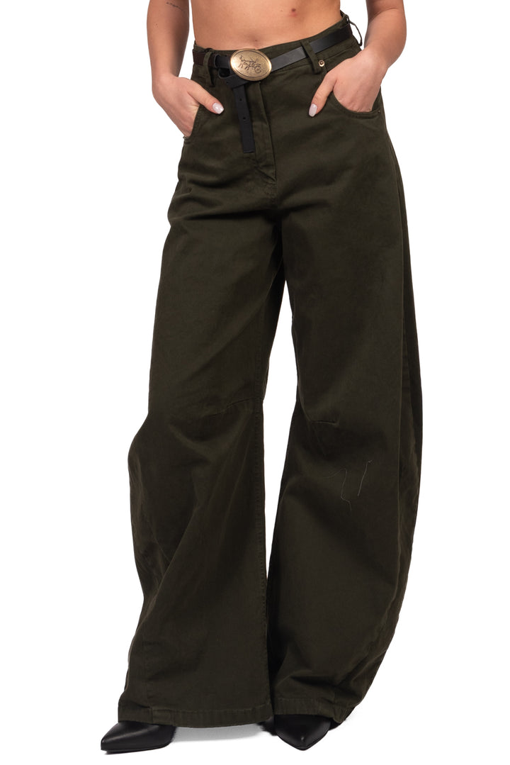 Tensione In - Pantalone barrel ampio Art. W26P232
