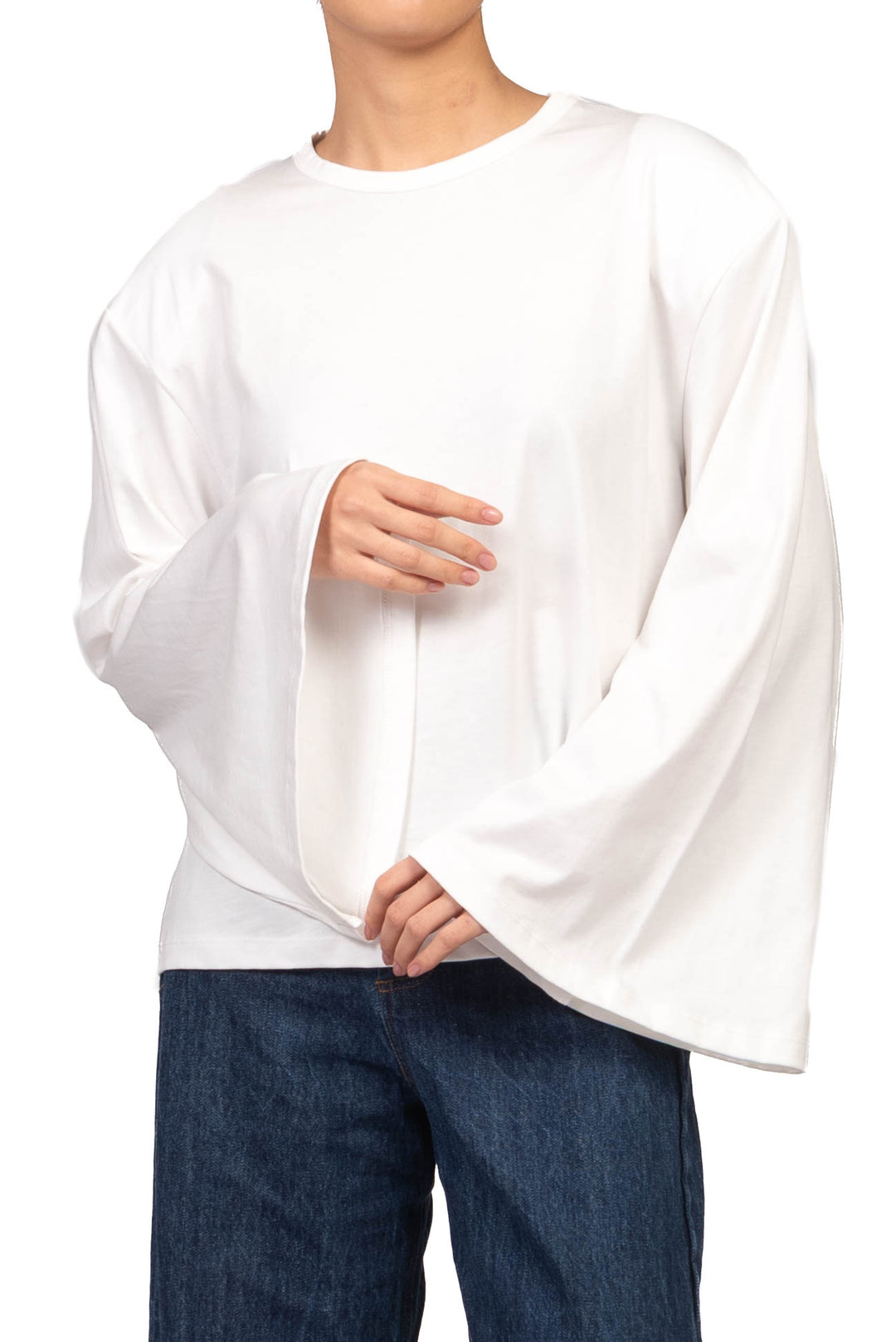 Vicolo - T-Shirt spalline manica campana Art. UAC0177