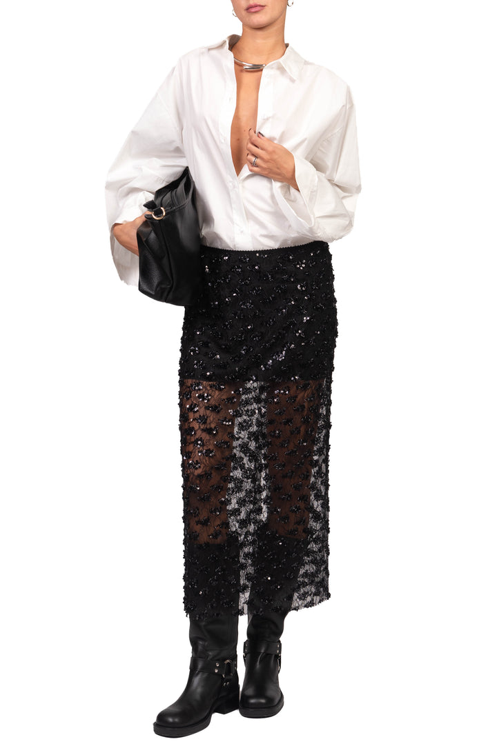 Dixie - Gonna con paillettes Art. GDEM2BD