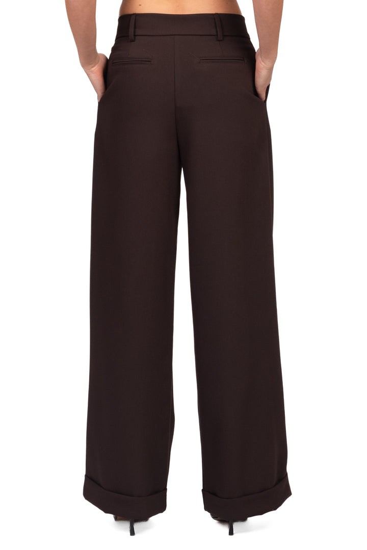 Tensione In - Pantalone palazzo con risvolto Art. 27P6591