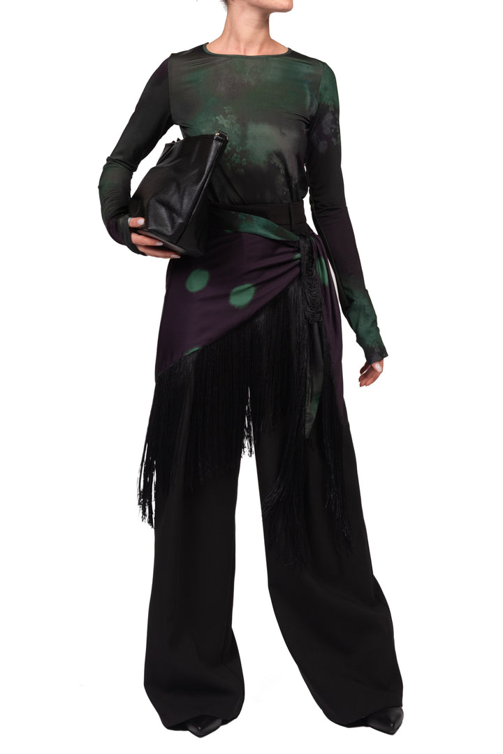 Tensione In - Pantalone palazzo con pinces Art. 27P6373