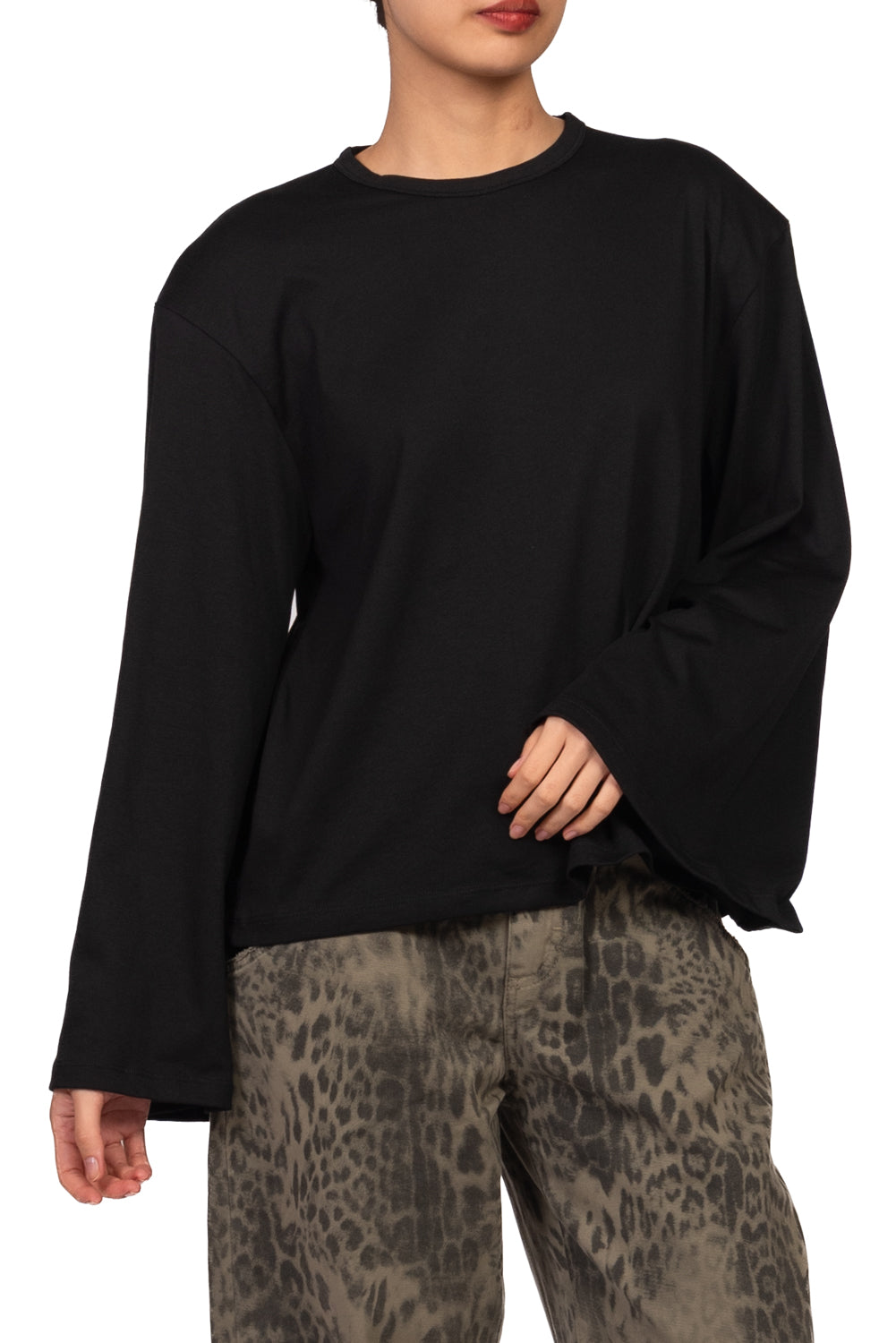 Vicolo - T-Shirt spalline manica campana Art. UAC0177