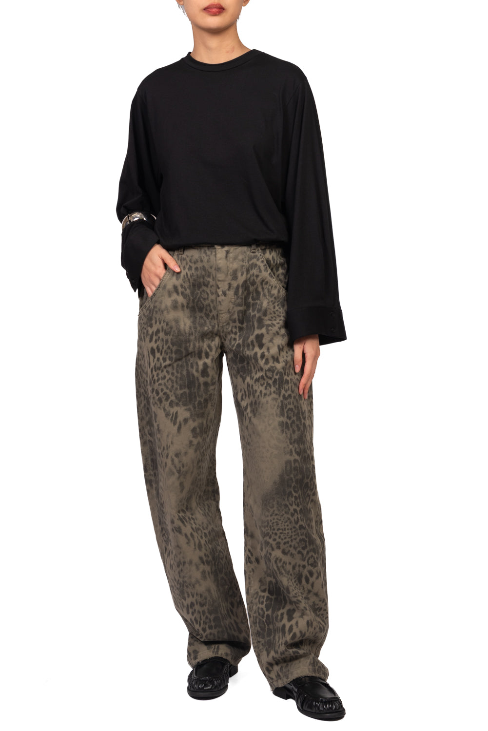 Tensione In - T-shirt con polsini Art. W26M771