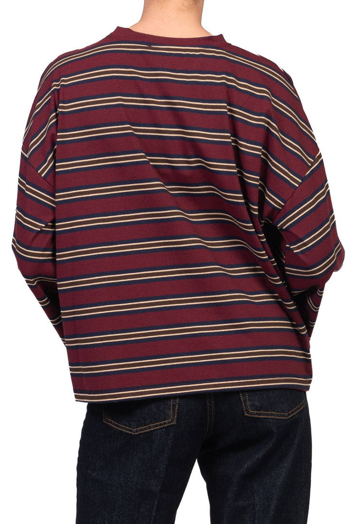 Vicolo - T-Shirt rigata manica campana Art. UAC0192