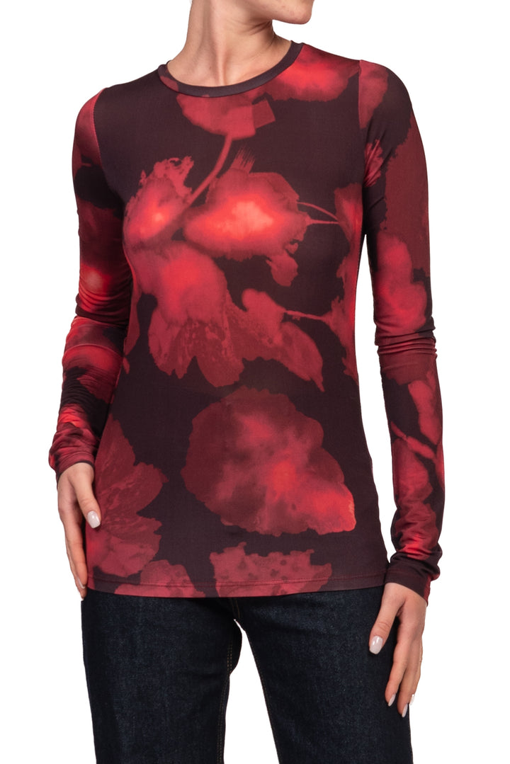 Tensione In - T-Shirt fantasia floreale Art. 40835