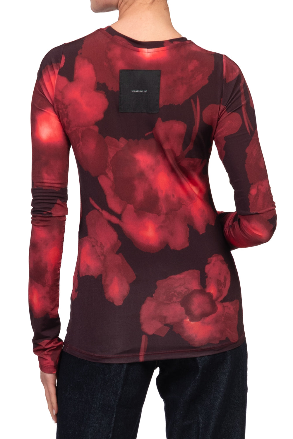 Tensione In - T-Shirt fantasia floreale Art. 40835