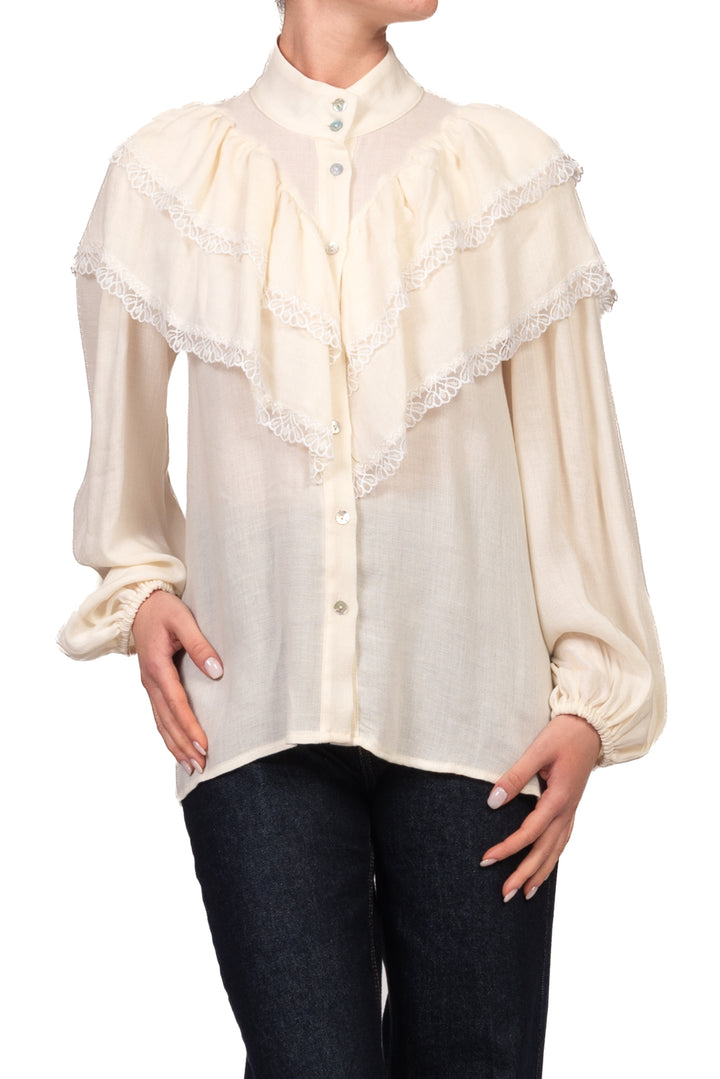 Have One - Camicia con rouches Art. CMA-R111