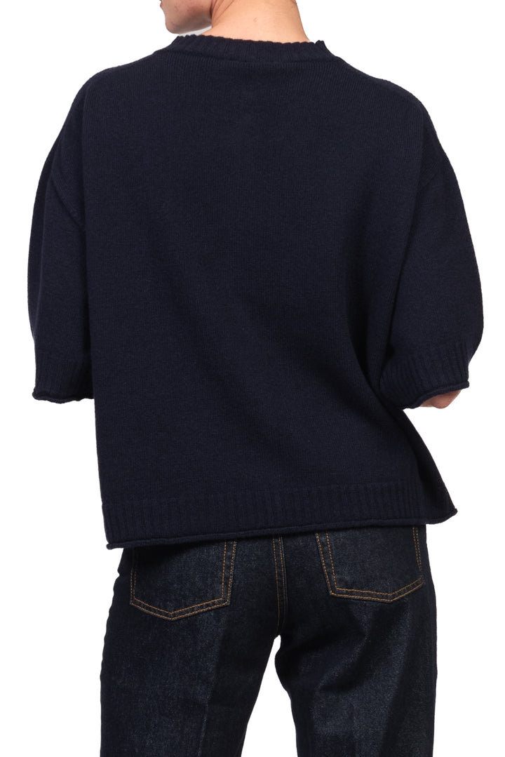 Kontatto - Cardigan mezza manica in lana Art. 3M1838CN