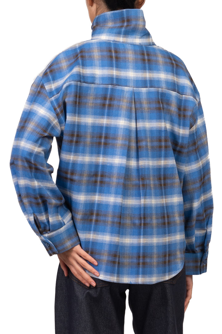 Have One - Camicia check chiusura asimmetrica Art. CVS-R050