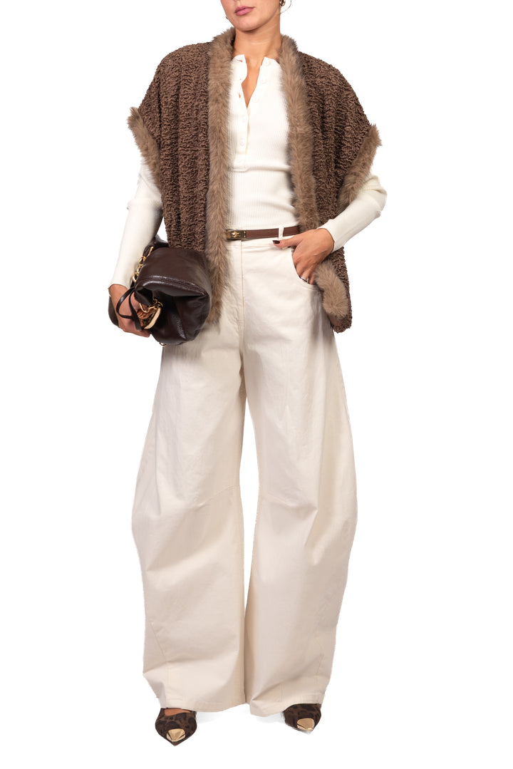 Dixie - Gilet effetto astracan Art. LAL72GD