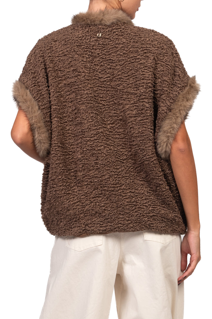 Dixie - Gilet effetto astracan Art. LAL72GD