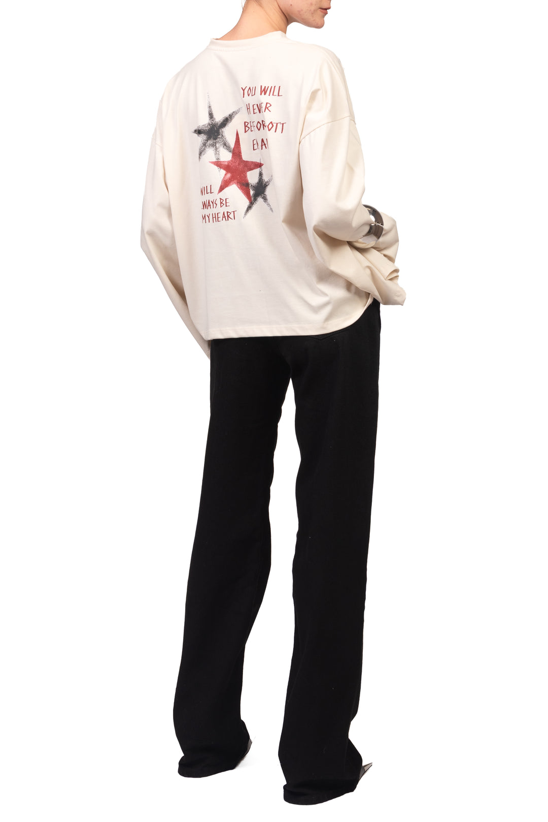 Vicolo - T-Shirt stampa manica campana Art. RAC0361
