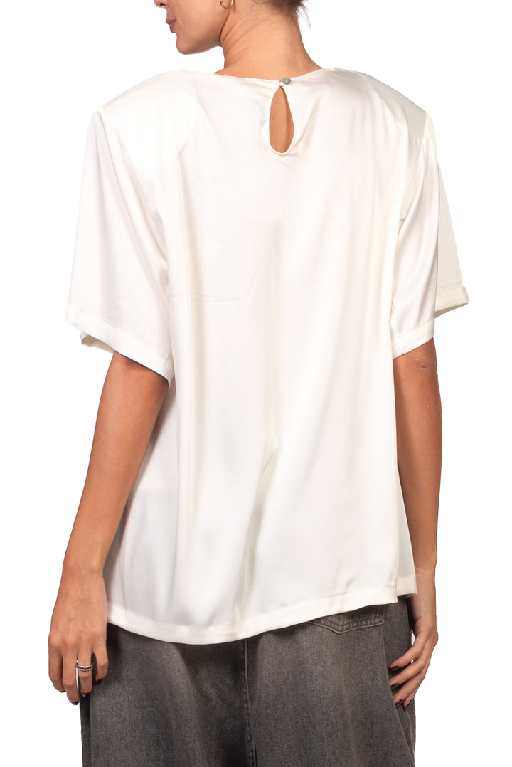 Vicolo - Blusa satin con spalline Art. TAC1581