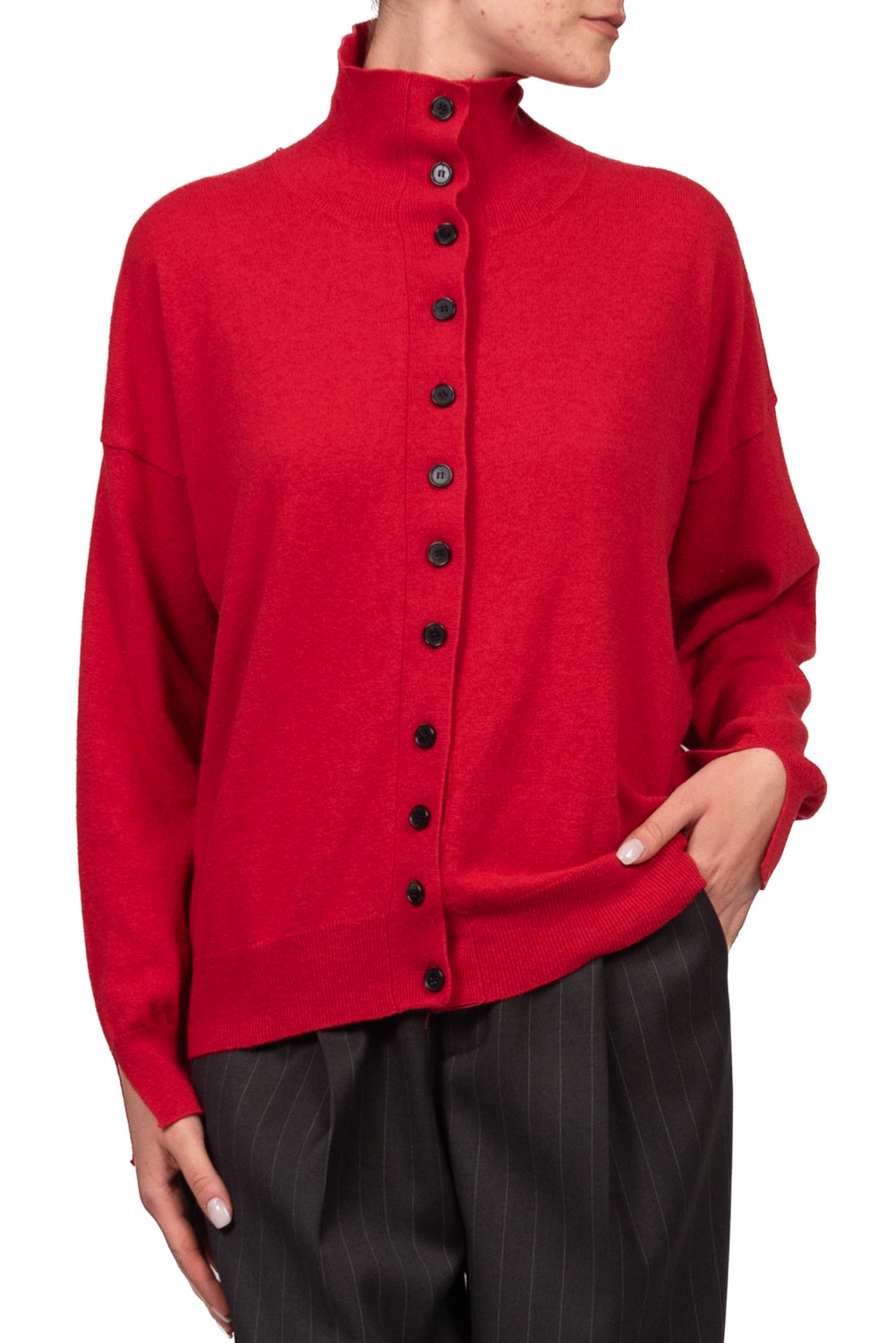 Vicolo - Cardigan collo alto Art. 2AC2175
