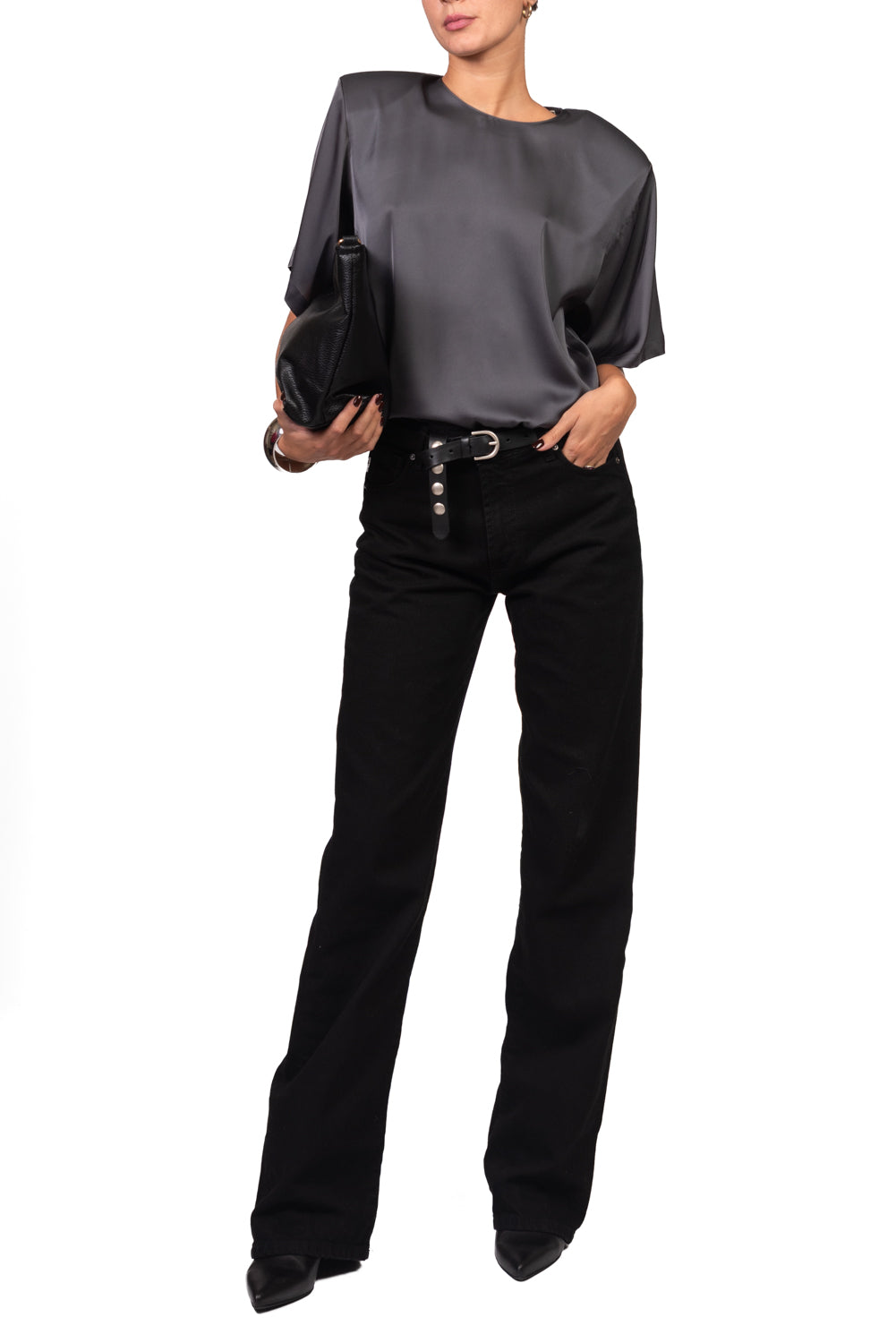 Vicolo - Blusa satin con spalline Art. TAC1581