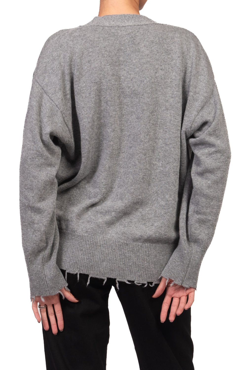 Vicolo - Cardigan scollo v sfrangiato Art. 7AC7222