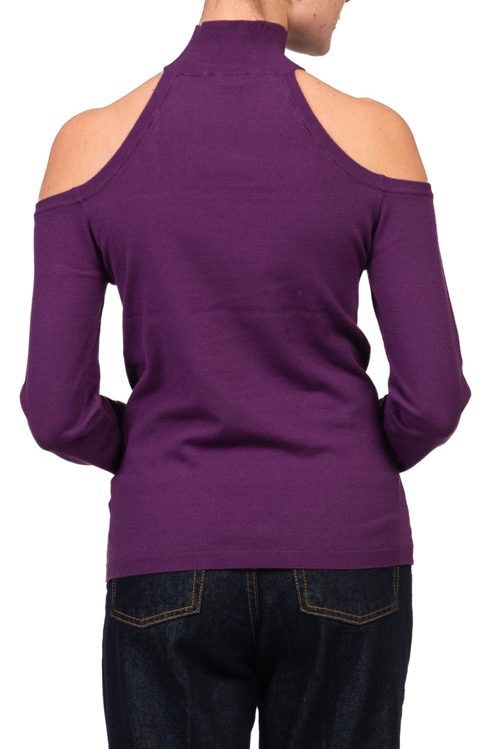 Kontatto - Maglia cut out collo alto Art. 3M1847C