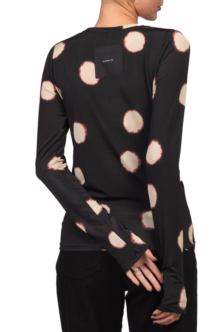 Tensione In - T-Shirt fantasia pois Art. 40843