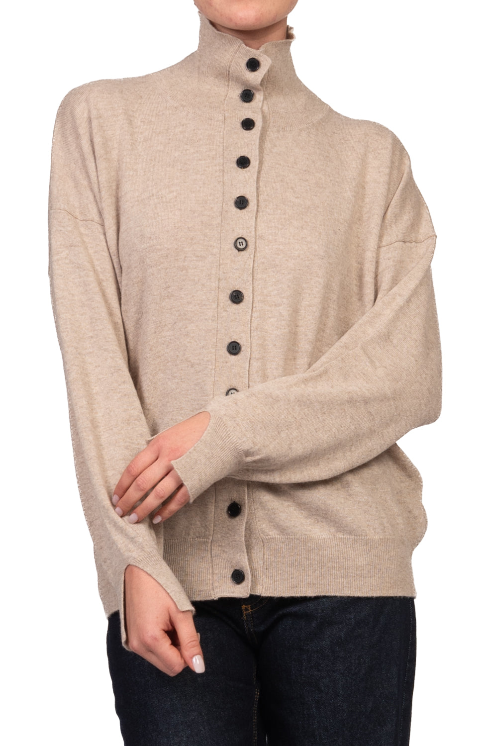 Vicolo - Cardigan collo alto Art. 2AC2175