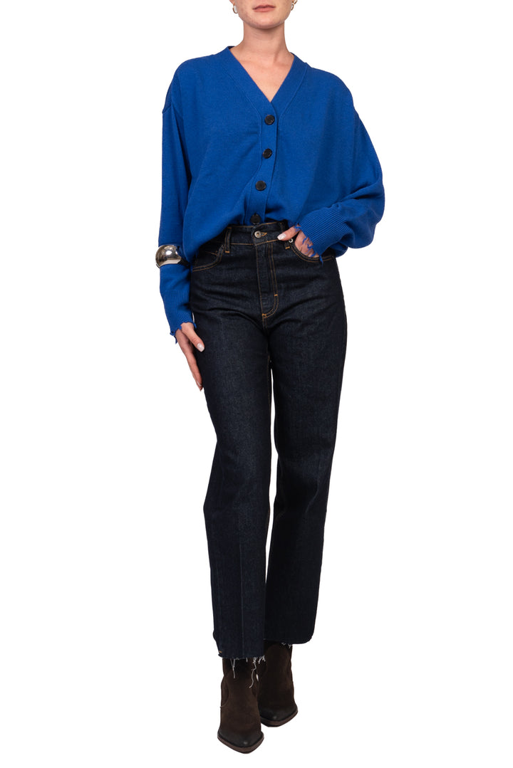 Vicolo - Cardigan scollo v sfrangiato Art. 7AC7222