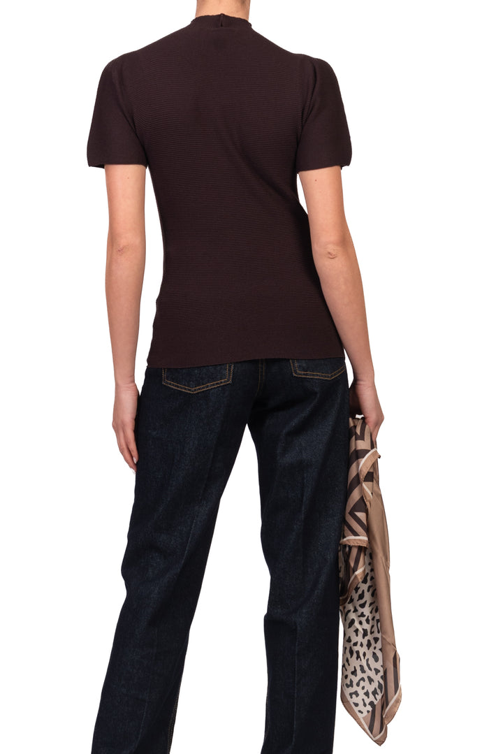 Kontatto - Maglia manica corta con foulard Art. 3M1871NI
