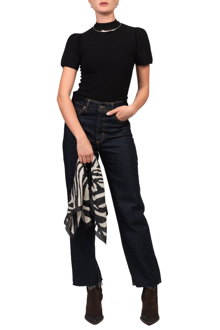 Kontatto - Maglia manica corta con foulard Art. 3M1871NI