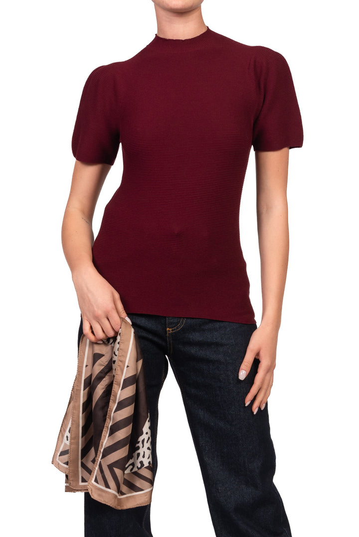Kontatto - Maglia manica corta con foulard Art. 3M1871NI