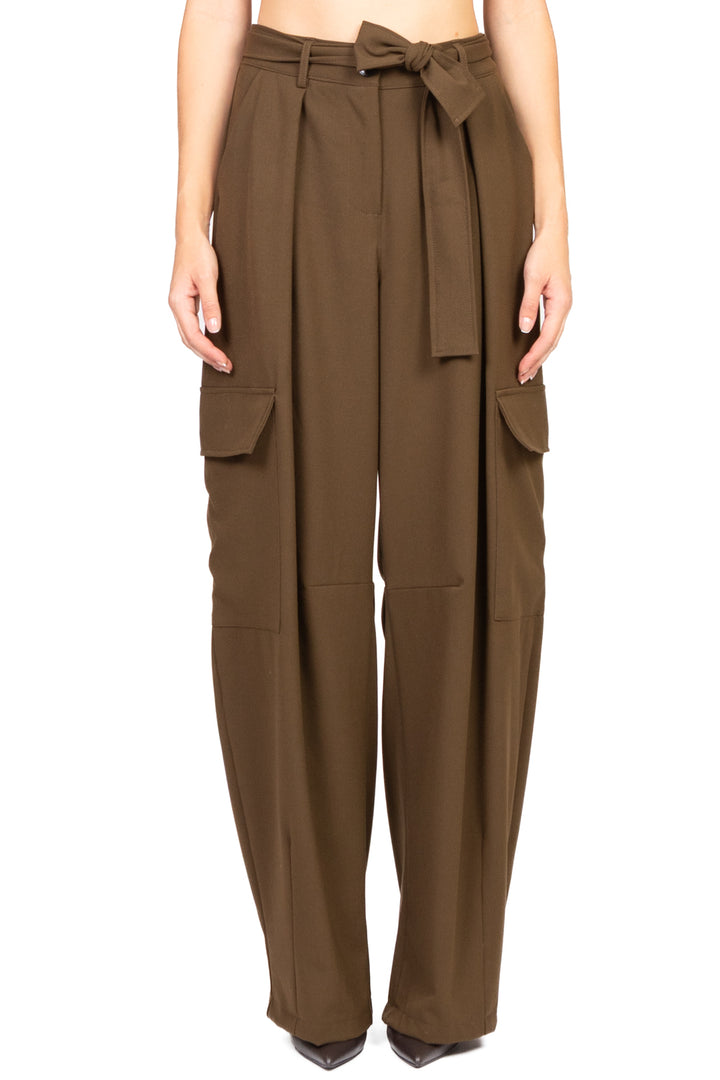 Tensione In - Pantalone barrel cargo Art. FW250036